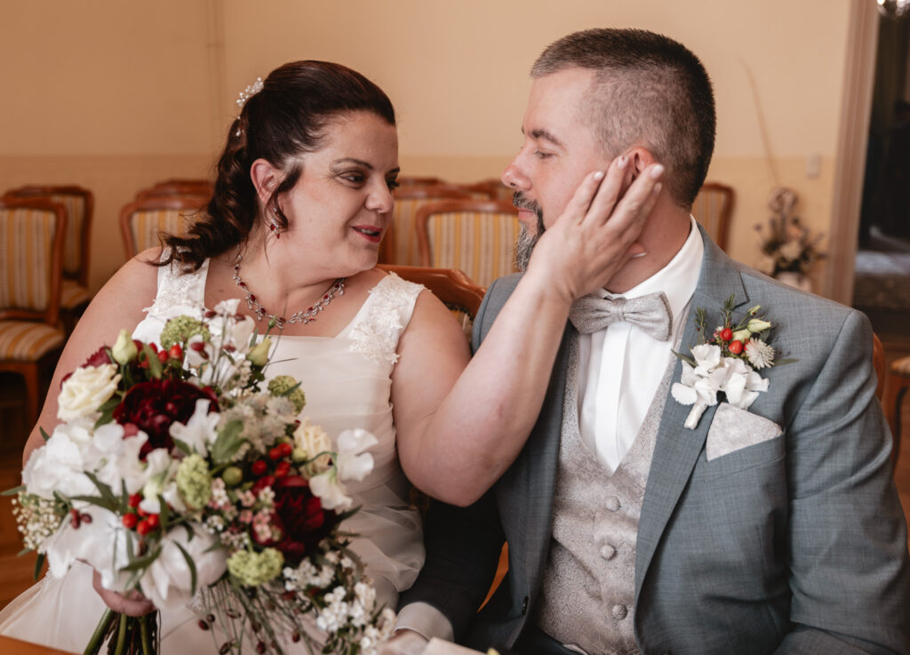 braut und bräutigam portrait