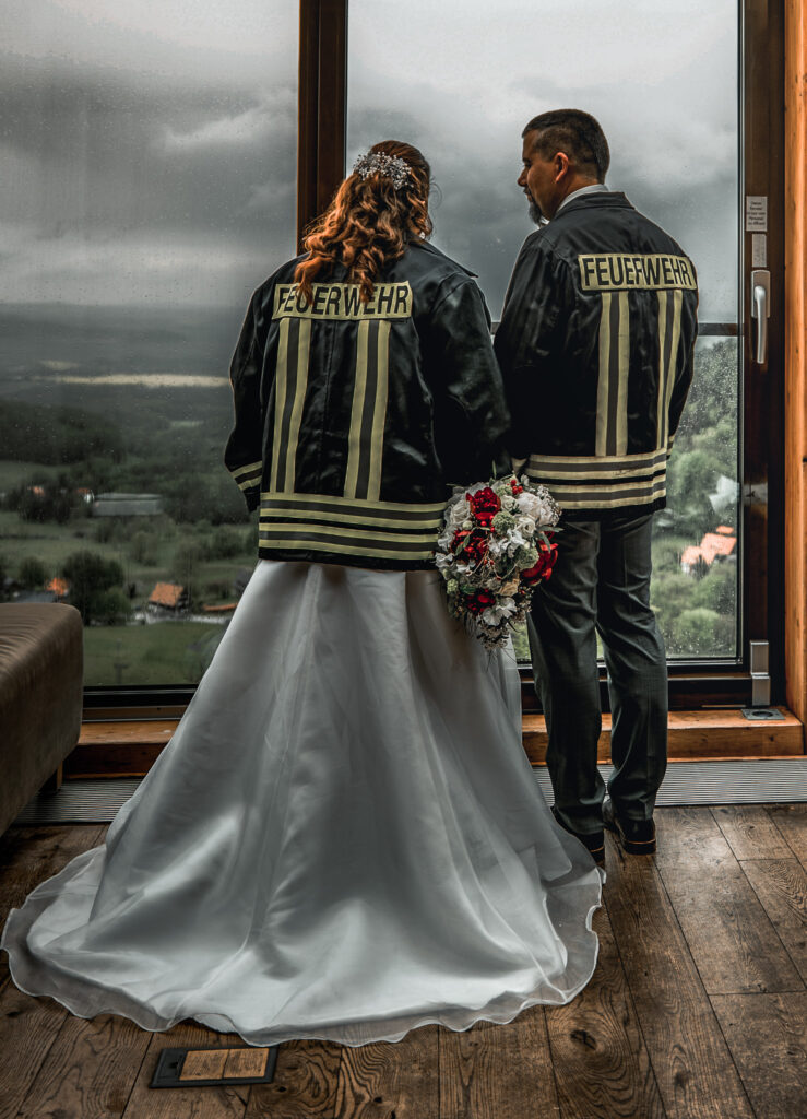 hochzeitspaar ausblick oberlausitz